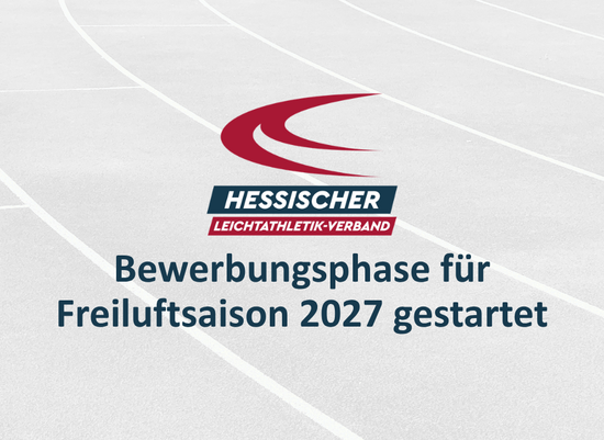 Bewerbungsphase 2027 für die Freiluftsaison gestartet